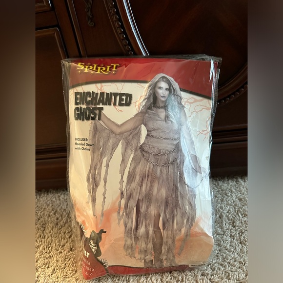 Women's Enchanted Ghost Costume bundle Halloween - Picture 2 of 7